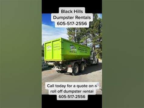 dempsey dumpster|black hills dumpster.